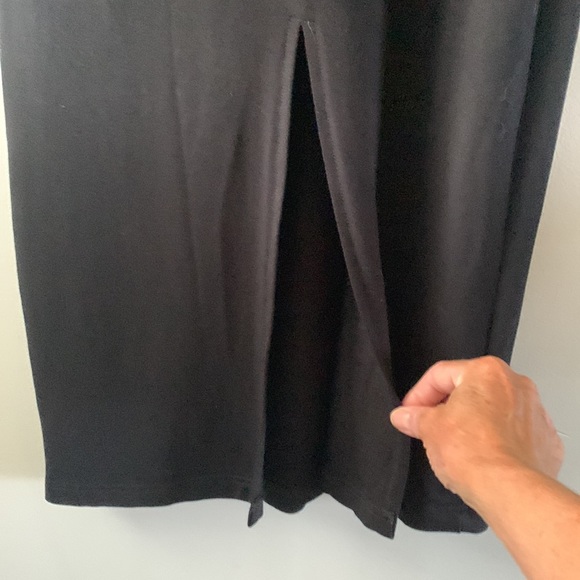 Undress. Black midi dress. Size L. - Picture 3 of 6